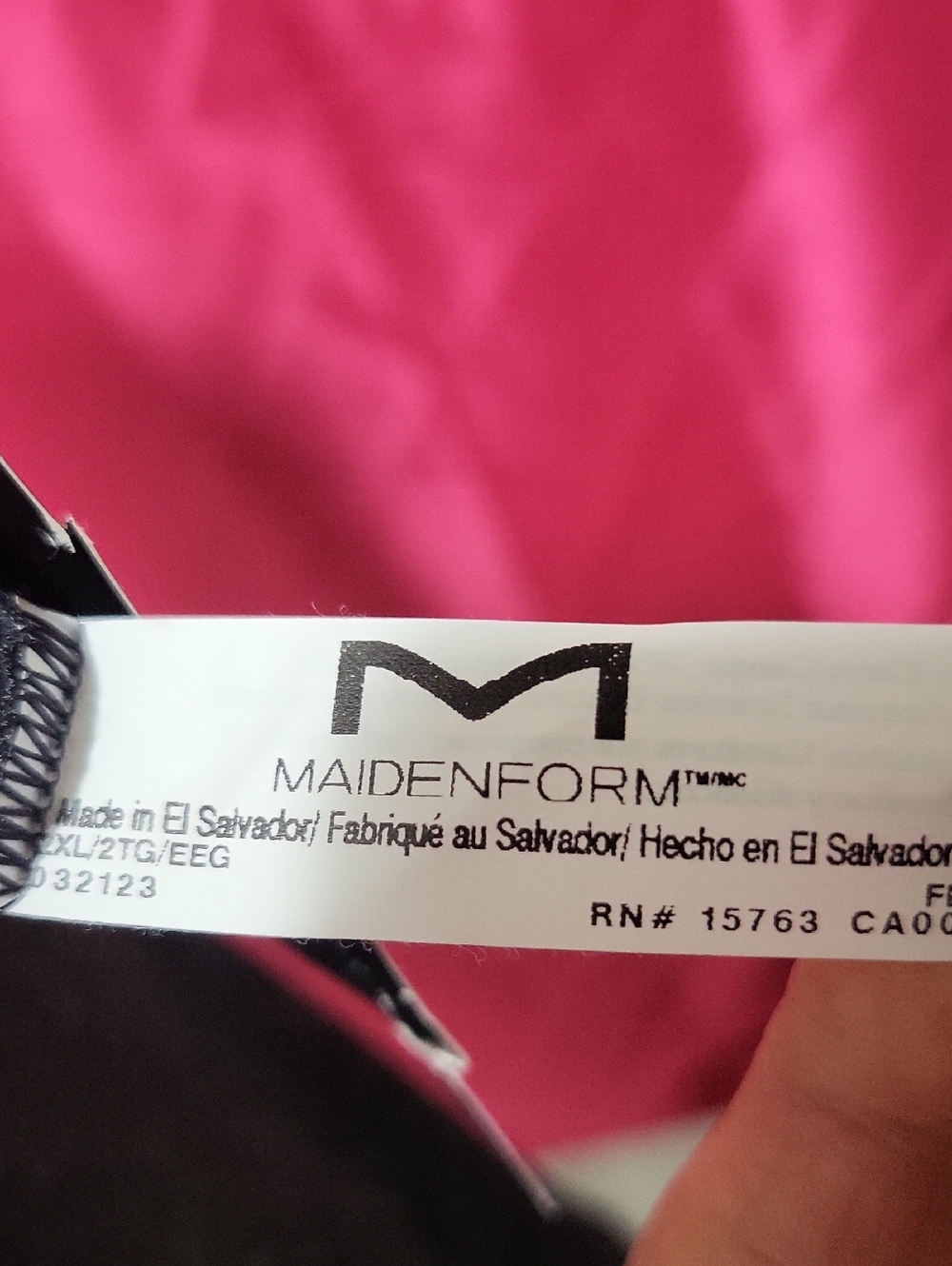 Maidenform Flexees Shaping Camisole 2XL Black Lace - Picture 5 of 5